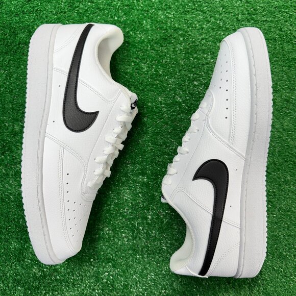 Nike Court Vision Low Next Nature White Black Mens DH2987-101 NEW Multi Sz - Picture 4 of 4